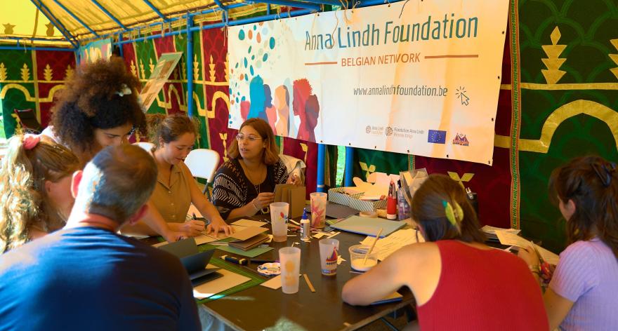 Fondation Anna Lindh - Village de la FAL au Festival Théâtres Nomades