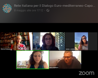 Debate  "Gender Equality and Fight Against Stereotypes", Italian Network for the Euro-Mediterranean Dialogue (RIDE) May 8,2021