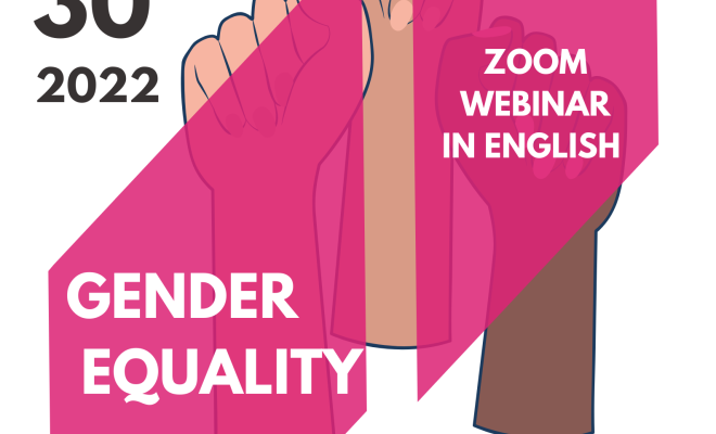 gender equality seminar poster