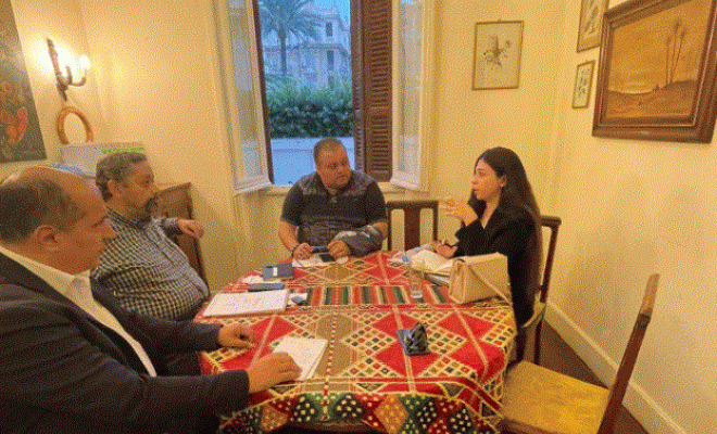 اجتماع اعضاء مجلس الامناء  الشبكة المصرية 