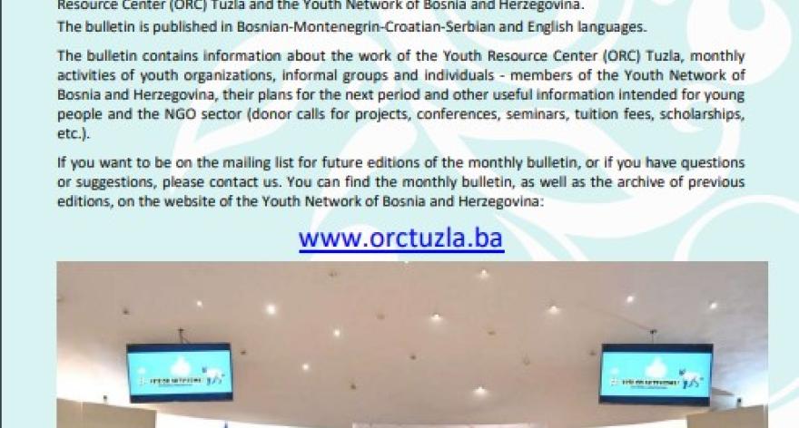 monthly bulletin od the ORC Tuzla and YN in B&H No. 288