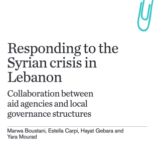 Responding to the Syrian Crisis in Lebanon 
